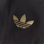 Authentic Mexico Third Away Long Sleeve Soccer Jersey Kit(Jersey+Shorts) 2025 Black - Gold Cup - thejerseys