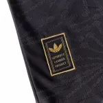 Authentic Mexico Third Away Long Sleeve Soccer Jersey Kit(Jersey+Shorts) 2025 Black - Gold Cup - thejerseys