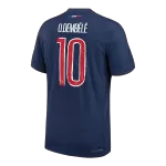 PSG O.DEMBÉLÉ #10 Home Match Jersey 2024/25 UCL - thejerseys