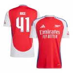 [Super Quality] Men's Arsenal RICE #41 Home Soccer Jersey 2024/25 UCL - thejerseys