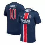 Men's PSG O.DEMBÉLÉ #10 Home Soccer Jersey 2024/25 UCL - thejerseys