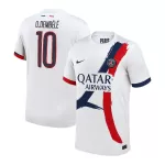 [Super Quality] Men's PSG O.DEMBÉLÉ #10 Away Soccer Jersey 2024/25 UCL - thejerseys