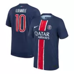 PSG O.DEMBÉLÉ #10 Home Match Jersey 2024/25 UCL - thejerseys