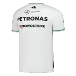 Mercedes AMG Petronas F1 Racing Team White T-Shirt 2025 - thejerseys