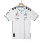Mercedes AMG Petronas F1 Racing Team White T-Shirt 2025 - thejerseys
