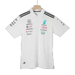 Mercedes AMG Petronas F1 White Team Polo Shirt 2025 - thejerseys