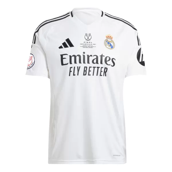 [Super Quality] Men's Real Madrid Home Soccer Jersey Copa del Rey Final 2024/25 - thejerseys
