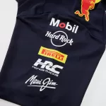 Red Bull F1 Navy Team Polo Shirt 2025 - thejerseys