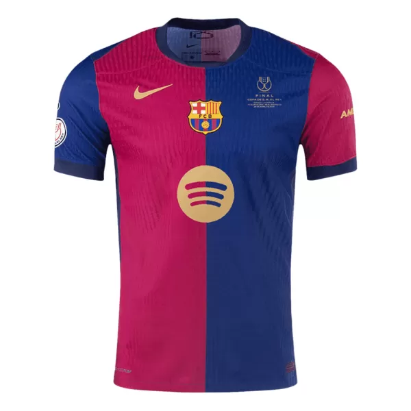Barcelona Home Match Jersey Copa del Rey Final 2024/25 - thejerseys