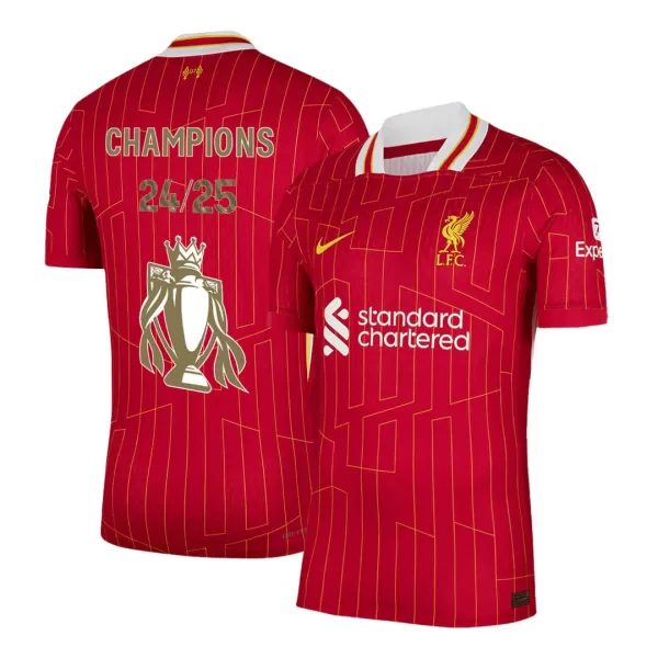 Liverpool Home Match Jersey CHAMPIONS 2024/25 - thejerseys