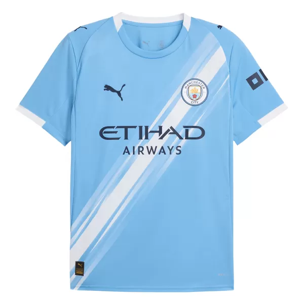 Men's Manchester City Home Soccer Jersey 2025/26 - thejerseys