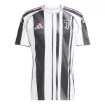 Juventus Home Soccer Jersey 2025/26 Black&White - thejerseys
