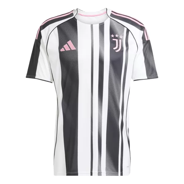 Juventus Home Soccer Jersey 2025/26 Black&White - thejerseys