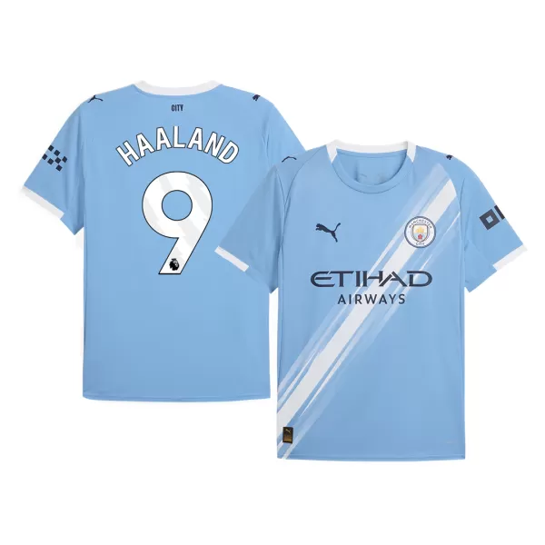 Men's Manchester City HAALAND #9 Home Soccer Jersey 2025/26 - thejerseys