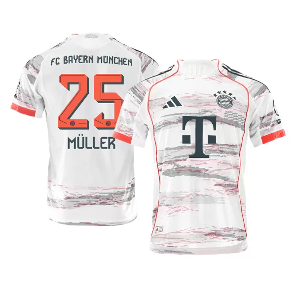 Bayern Munich MÜLLER #25 Away Match Jersey 2025/26 - thejerseys