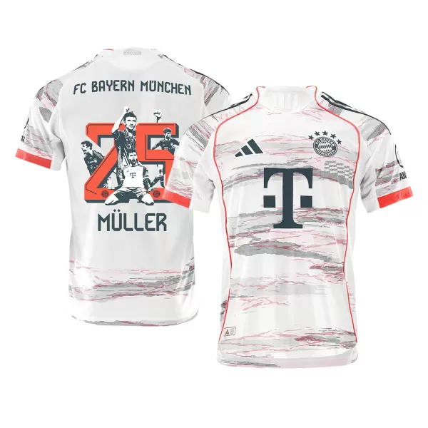 Bayern Munich MÜLLER Special #25 Away Match Jersey 2025/26 - thejerseys