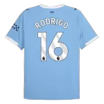 Men's Manchester City RODRIGO #16 Home Soccer Jersey 2025/26 - thejerseys