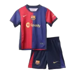 Kid's Barcelona Home Jerseys Kit(Jersey+Shorts) 2024/25 - thejerseys