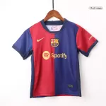 Kid's Barcelona Home Jerseys Kit(Jersey+Shorts) 2024/25 - thejerseys