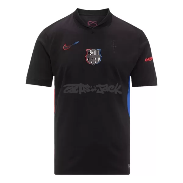 Men's Barcelona X Travis Scott Away Soccer Jersey 2024/25 - thejerseys