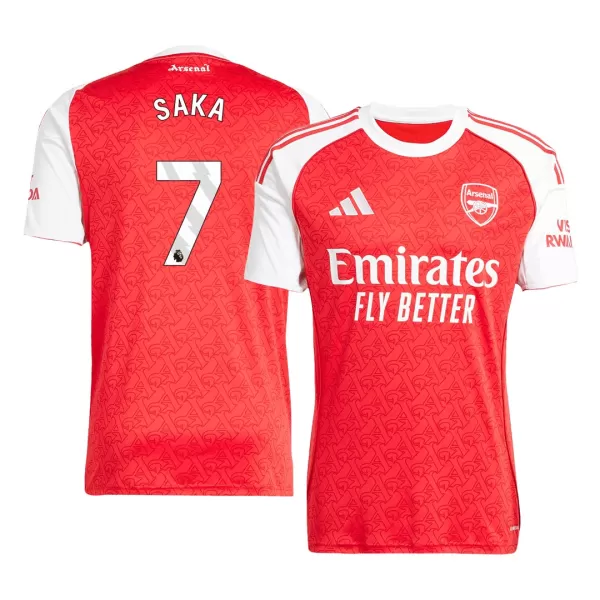 SAKA #7 Arsenal Home Jersey 2025/26 - thejerseys