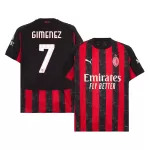 AC Milan GIMENEZ #7 Home Jersey 2025/26 - thejerseys