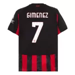 AC Milan GIMENEZ #7 Home Jersey 2025/26 - thejerseys
