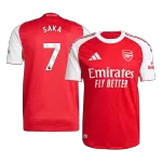 SAKA #7 Arsenal Home Match Jersey Player Version 2025/26 - thejerseys