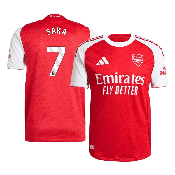 SAKA #7 Arsenal Home Match Jersey Player Version 2025/26 - thejerseys