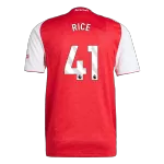 RICE #41 Arsenal Home Match Jersey Player Version 2025/26 - thejerseys