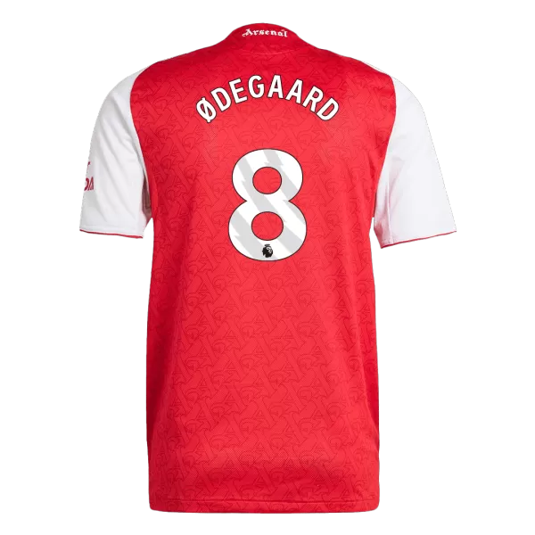 ØDEGAARD #8 Arsenal Home Match Jersey Player Version 2025/26 - thejerseys