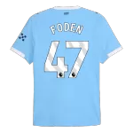 Manchester City FODEN #47 Home Soccer Jersey 2025/26 - thejerseys