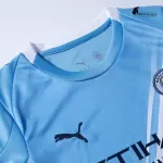 Kids Manchester City Home Jersey Full Kit 2025/26 - thejerseys