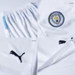 Kids Manchester City Home Jersey Full Kit 2025/26 - thejerseys