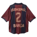 Men's Barcelona Home Soccer Jersey 2000/01 - thejerseys