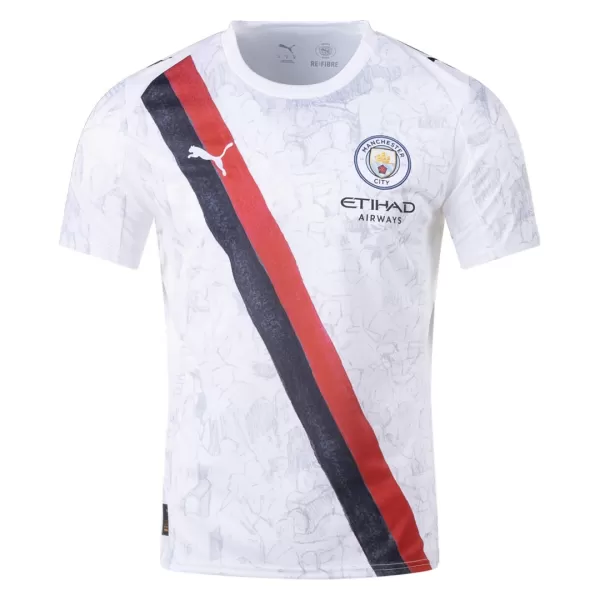 Manchester City KidSuper Soccer Jersey 2025/26 White - thejerseys