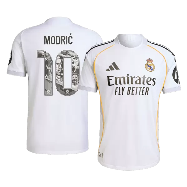 MODRIĆ Special #10 Real Madrid Home Match Jersey 2025/26 - thejerseys