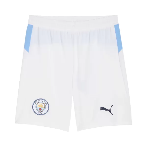 Manchester City Home Soccer Shorts 25/26 - thejerseys
