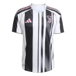 Authentic Juventus Home Soccer Jersey 2025/26 Black&White - thejerseys