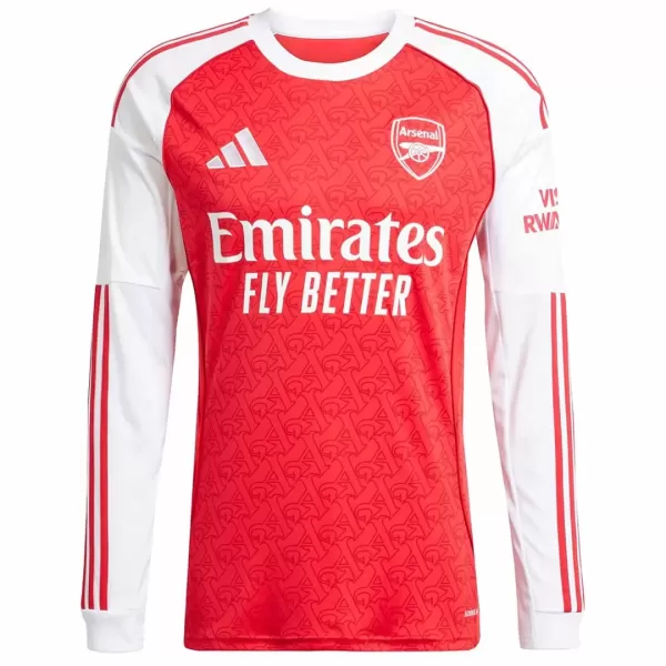 Arsenal Home Long Sleeve Jersey 2025/26 - thejerseys