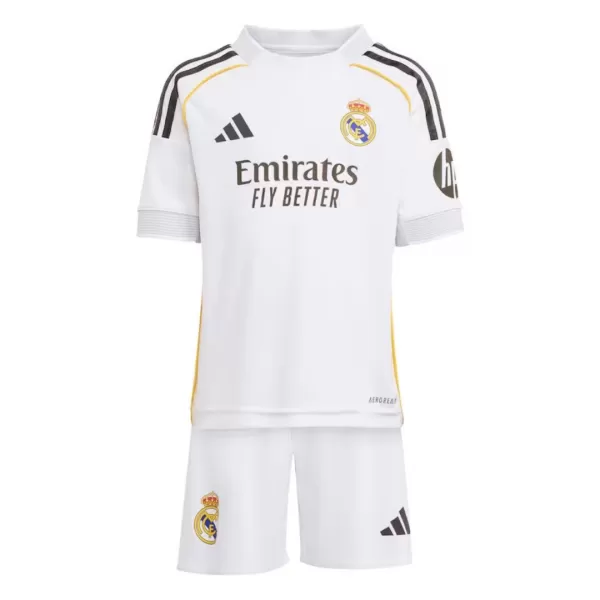 Kids Real Madrid Home Jersey Kit 2025/26 - thejerseys