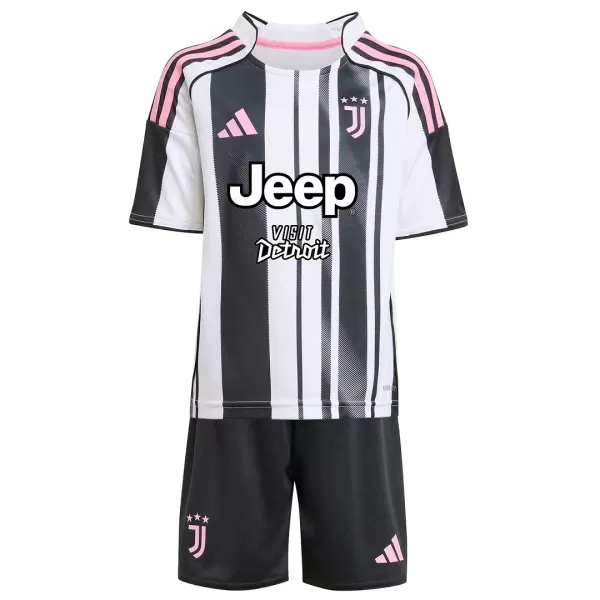 Kids Juventus Home Jersey Kit 2025/26 - thejerseys
