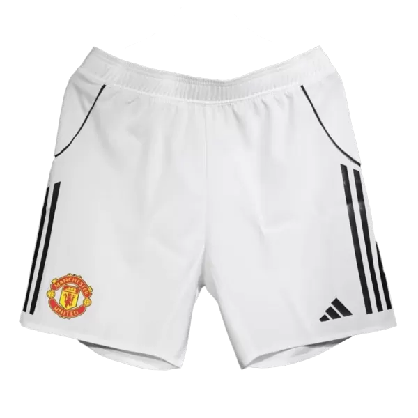 Manchester United Home Match Shorts Player Version 2025/26 - thejerseys