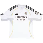 Real Madrid Home Long Sleeve Jersey 2025/26 - thejerseys