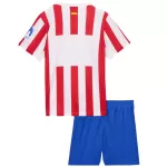 Kids Atletico Madrid Home Jersey Kit 2025/26 - thejerseys