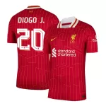 DIOGO J. #20 Liverpool Home Match Jersey Player Version 2024/25 - UCL - thejerseys