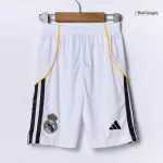 Kids Real Madrid Home Jersey Full Kit 2025/26 - thejerseys