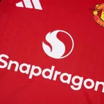 B.FERNANDES #8 Manchester United Home Match Jersey Player Version 2025/26 - thejerseys