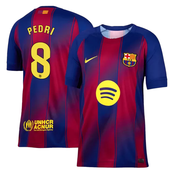 PEDRI #8 Barcelona Home Jersey 2025/26 - thejerseys