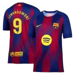 LEWANDOWSKI #9 Barcelona Home Jersey 2025/26 - thejerseys